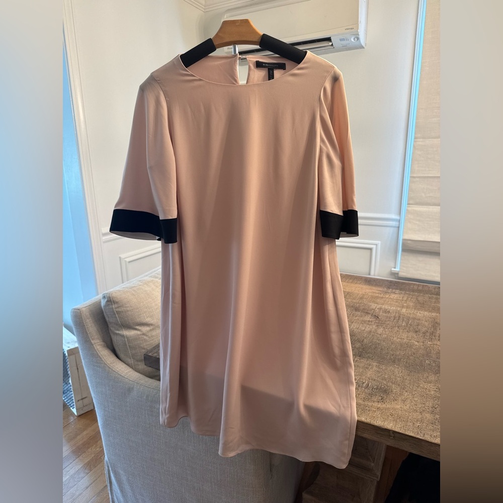 BcBgMaxazria Pink and Black Women's Dress